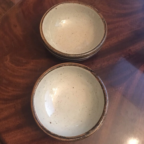 Vintage Xochiquetzal Tonala‎ Mexican Pottery 6" Bowls Signed Teresa Duran - Picture 4 of 6